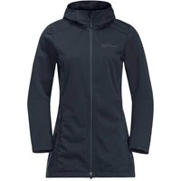 Jack Wolfskin - Women's Windhain Coat - Mantel Gr L blau EAN:4064993892796