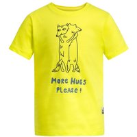 Jack Wolfskin - Kid's More Hugs T - T-Shirt Gr 176 gelb EAN:4064993969412