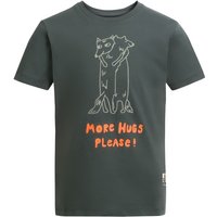 Jack Wolfskin - Kid's More Hugs T - T-Shirt Gr 104 grau EAN:4064993969436