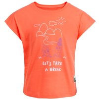 Jack Wolfskin - Kid's Take A Break T - T-Shirt Gr 140 rot EAN:4064993969788