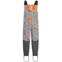 Jack Wolfskin - Kid's Smileyworld 2L AOP Bib - Regenhose Gr 128 grau EAN:4064993973761