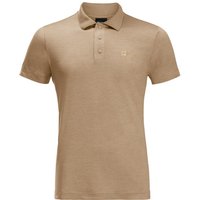 Jack Wolfskin - Travel Polo - Polo-Shirt Gr S beige EAN:4064993979367