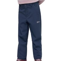 Jack Wolfskin - Kid's Fourwinds Pants - Softshellhose Gr 116;128;140;152;164;176 blau;schwarz EAN: