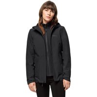 Jack Wolfskin Jacke Schwarz Regular Fit für Damen - L EAN: