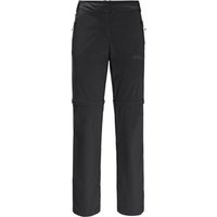 Jack Wolfskin - Women's Glastal Zip Off Pants - Zip-Off-Hose Gr 40 - Long schwarz EAN: