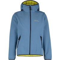 Jack Wolfskin - Kid's Fourwinds Jacket - Softshelljacke Gr 164;176;92 blau;schwarz/grau EAN: