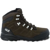 Jack Wolfskin Refugio Texapore Mid Men Wasserdichte Wanderschuhe Herren 39.5 brown / phantom Brown / Phantom EAN:4060477907598