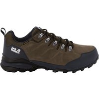 Jack Wolfskin Refugio Texapore Low Men Wasserdichte Wanderschuhe Herren 40.5 brown / phantom Brown / Phantom EAN:4060477908212