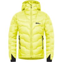 Jack Wolfskin - Alpspitze Down Hoody - Daunenjacke Gr L gelb EAN:4064886304023