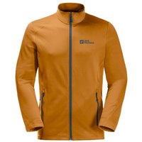 Jack Wolfskin - Kolbenberg Full Zip - Fleecejacke Gr S braun EAN:4064886342032