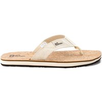 Jack Wolfskin Ecostride 2 Slipper Men 40.5 natural / cork Natural / Cork EAN:4064993197709