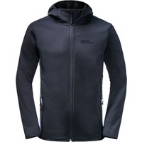 Jack Wolfskin Bornberg Hoody Men Softshelljacke Herren S blau night blue EAN:4064993526141