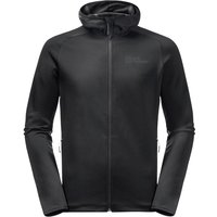 Jack Wolfskin Baiselberg Hooded FZ Men Fleecejacke Herren S black black EAN:4064993557206