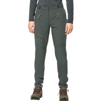 Jack Wolfskin Salmaser Pants Women Trekking-Softshellhose Damen 34 slate green slate green EAN:4064993664744