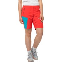 Jack Wolfskin Glastal Shorts Women Kurze Softshellhose Damen 40 tango orange tango orange EAN:4064993670974