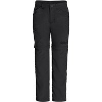 Jack Wolfskin - Safari Zip Off Pants Kid's - Trekkinghose Gr 140 schwarz EAN:4064993678444