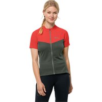 Jack Wolfskin Morobbia FZ T-Shirt Women XS tango orange tango orange EAN:4064993701135