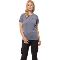 Jack Wolfskin Kammweg S/S Women Damen T-Shirt aus Merinowolle XL dolphin dolphin EAN:4064993705379