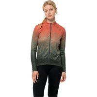 Jack Wolfskin Morobbia FZ L/S Print Women XS guave 51 guave 51 EAN:4064993706192