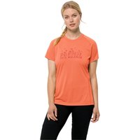 Jack Wolfskin Morobbia Vent Support System T-Shirt Women XS guave guave EAN:4064993706314