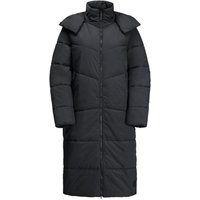 Jack Wolfskin - Women's Karolinger Long Coat - Mantel Gr S schwarz EAN:4064993900286