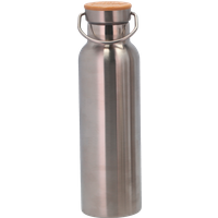 Camplife Isolierflasche mit Bambusdeckel 600 ml - Isolierflaschen & Isobehälter EAN:4036231077128