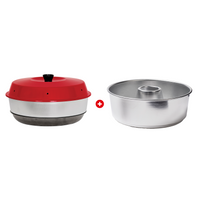 Omnia Campingbackofen Set 2-teilig mit Maxiform 3 Liter - Auflauf- und Backformen EAN:4036231087431