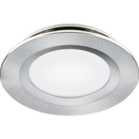 Wentronic WTS-LED TDL-5024 LED Einbauleuchte Aluminium gebürstet - Einbauleuchten & Leuchtmittel EAN:4040849659072