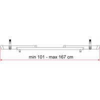 Fiamma Fahrradträger Zusatzschiene Kit Rail Premium 48 - Fahrradträger Zubehör EAN:8004815375263