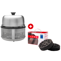 COBB Kohle Grill Air Deluxe Grill + 6 Grillbriketts gratis - Holzkohlegrills EAN: